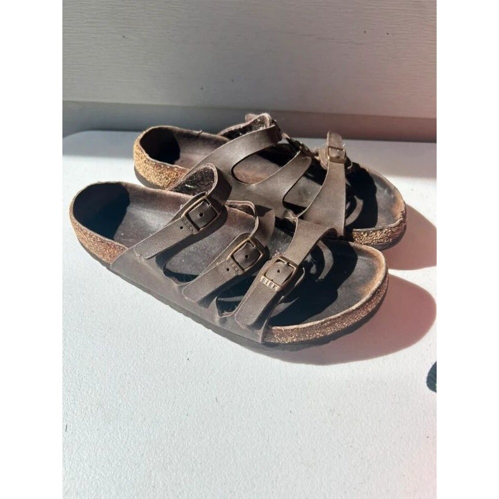 Brown Birkenstocks